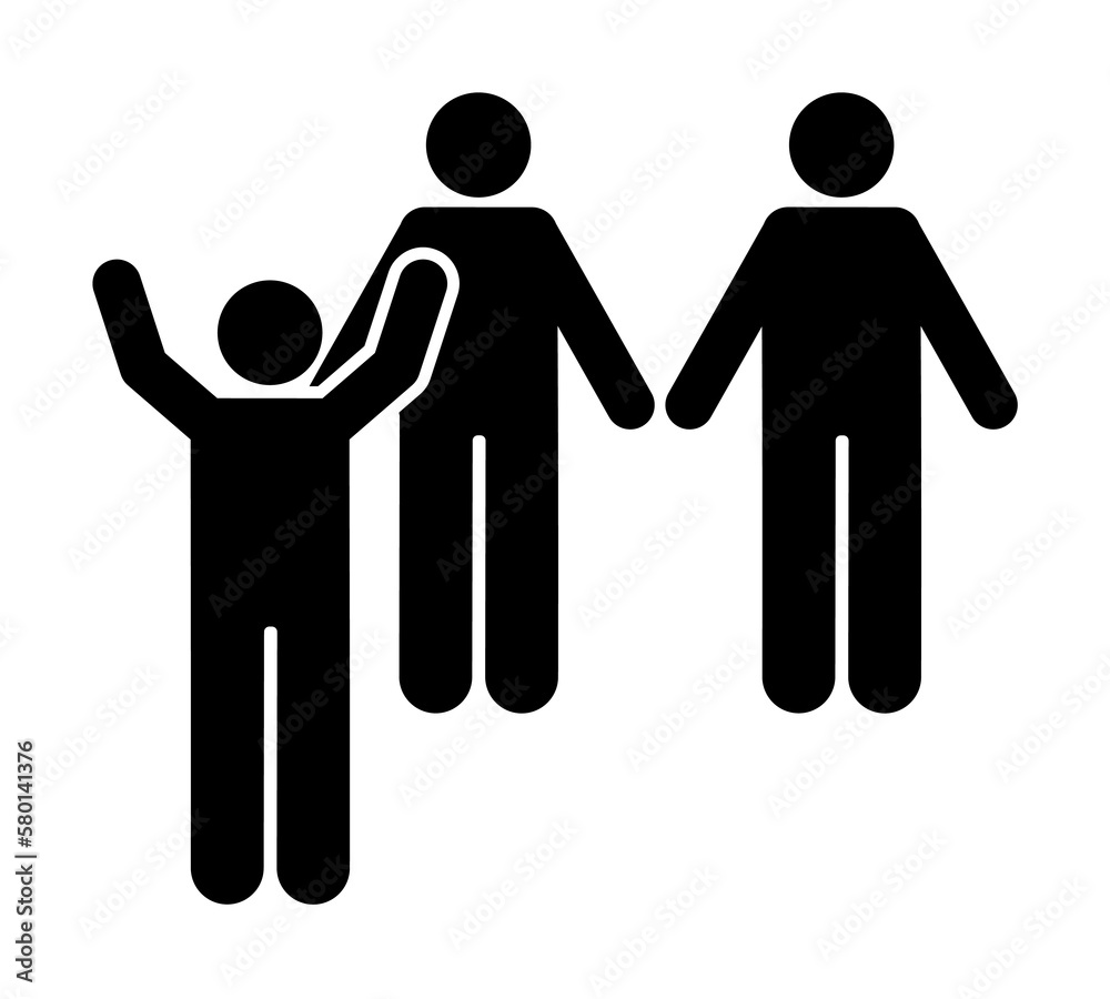 People help man icon. Simple glyph pictogram of volunteer icons for ui and ux, website or mobile application on white background People help man icon. Simple glyph pictogram of volunteer icons for ui and ux, website or mobile application on white background