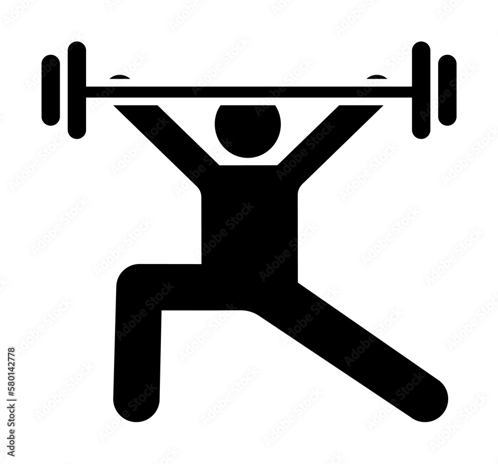 Dumbbells exercise sport weight gym with arrow pictogram on white background Dumbbells exercise sport weight gym with arrow pictogram on white background