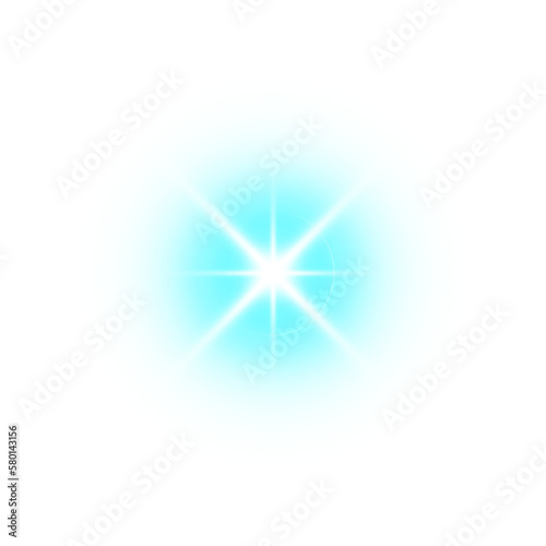 blue sparkle light