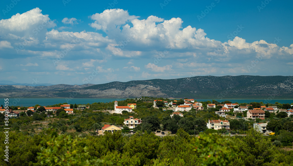 Town landscape in Croatia