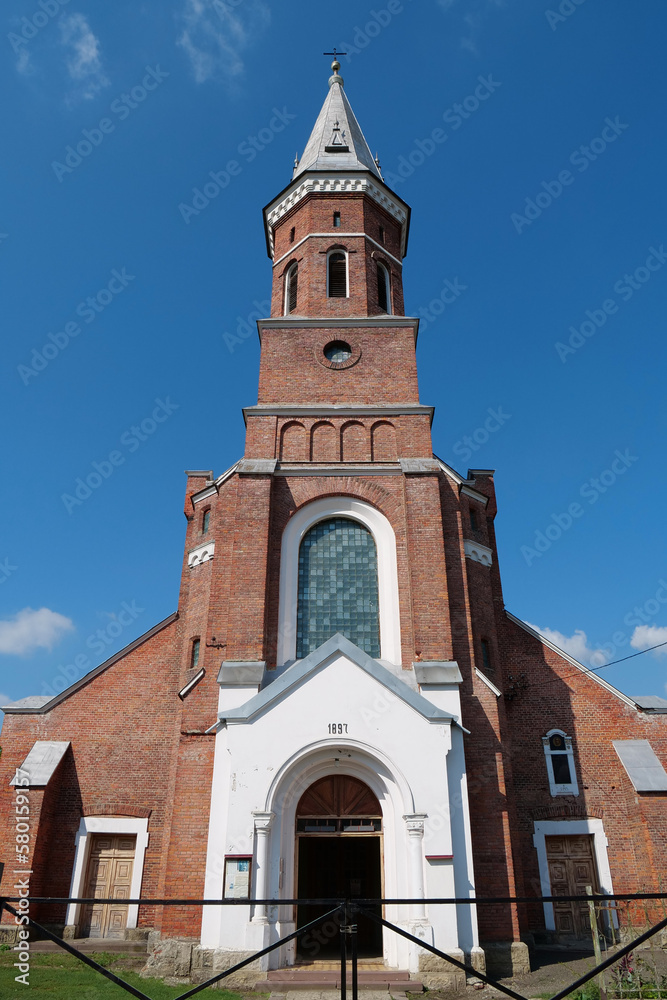 Saint Ignatius Loyola Roman catholic church in Kolomyia, western Ukraine