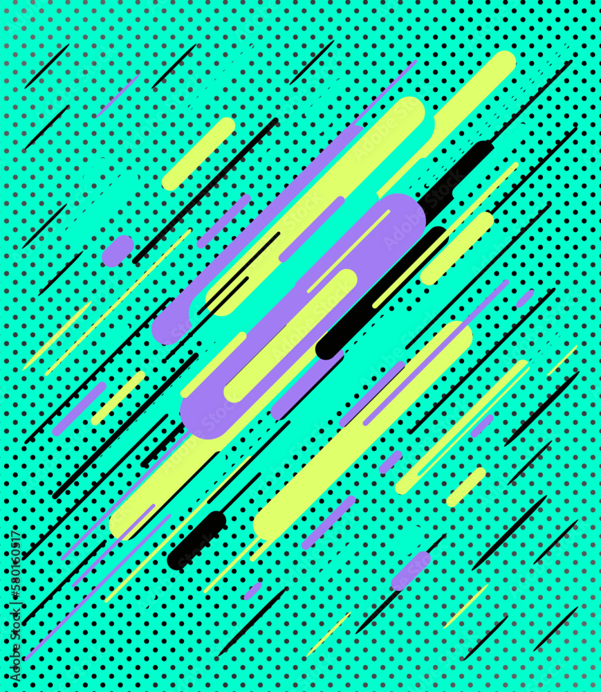 A dynamic composition of multi-colored rounded lines in a diagonal rhythm. Minimalistic motion design. A dynamic composition of multi-colored rounded lines in a diagonal rhythm. Minimalistic motion design.