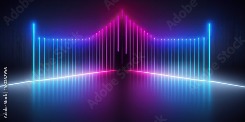 background with glowing lines