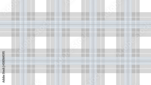 Blue and grey plaid pattern in the white background