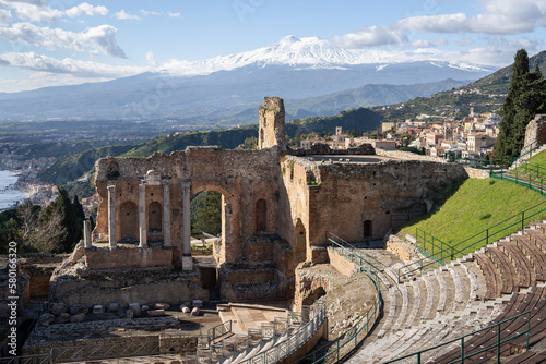 Théâtre de Taormina en Sicile