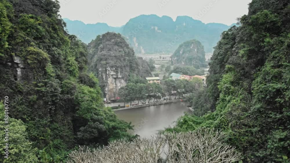 Aerial view of Trang An Scenic Landscape Complex Aerial view of Trang An Scenic Landscape Complex
