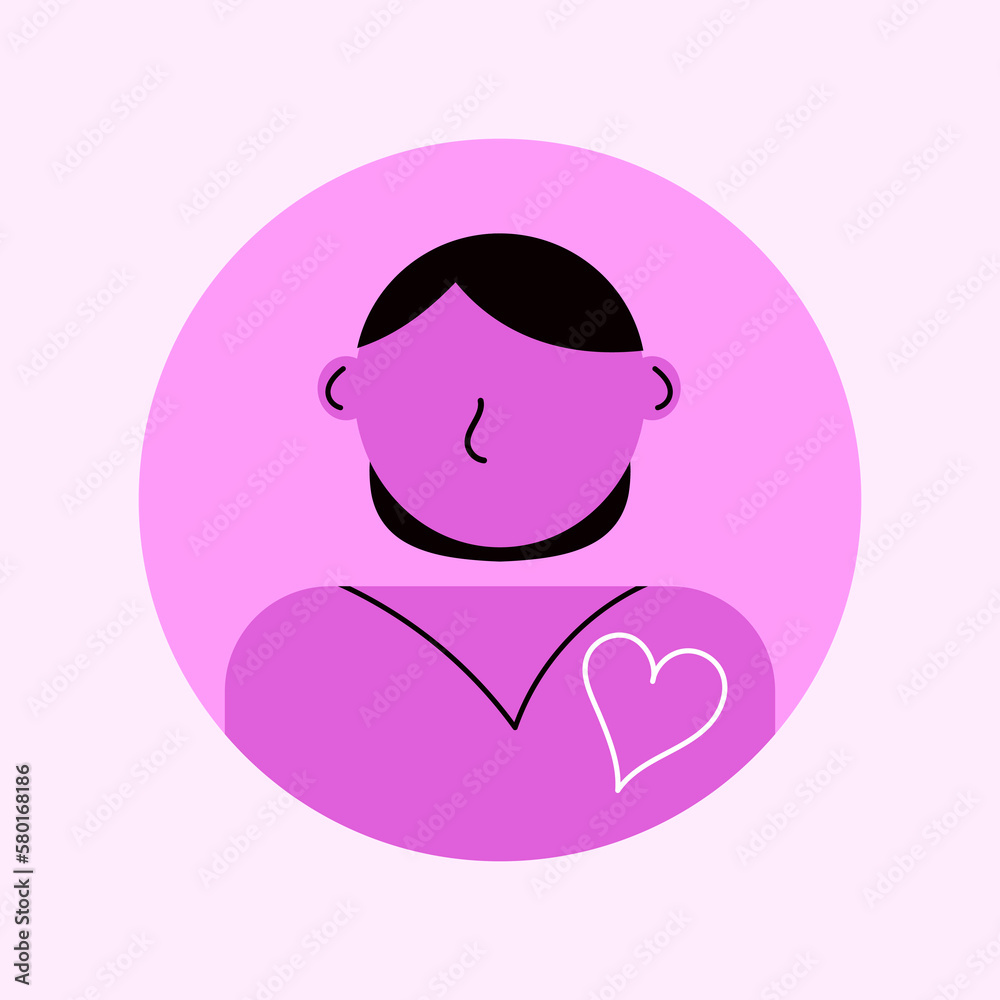 People trendy avatar set. Woman characters. Isolated vector illustration People trendy avatar set. Woman characters. Isolated vector illustration