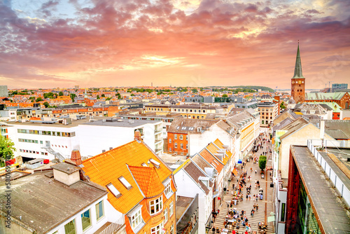 Altstadt, Aarhus, Dänemark 