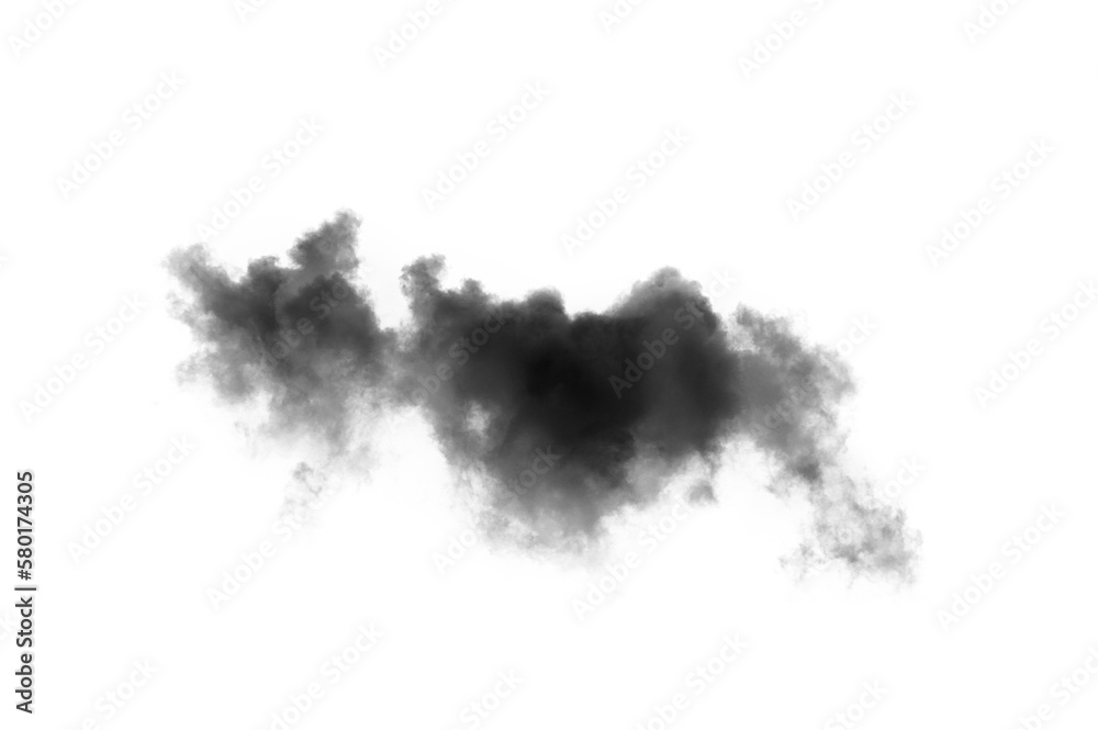 white clouds on  transparent png