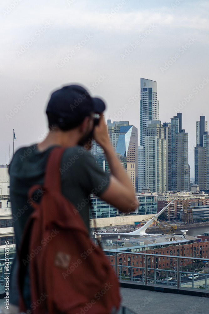Fototapeta premium Buenos Aires Argentina City Buildings