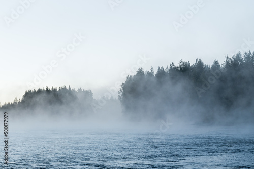 Foggy morning by the water © Johanna H