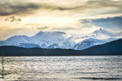 Alaska Mountain Sunset