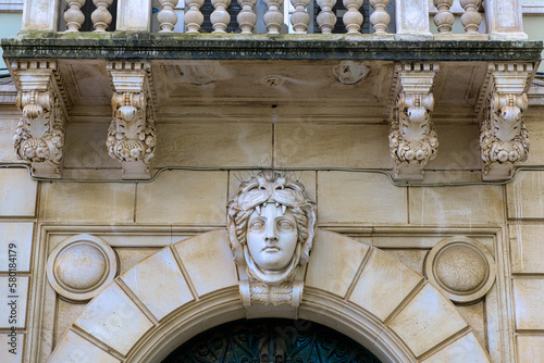 Spanish Consulate building in Lisbon, Portugal. Premio Valmor in 1902. Architect Nicola Bigagli