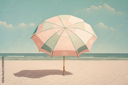 umbrella on the beach © Garrett