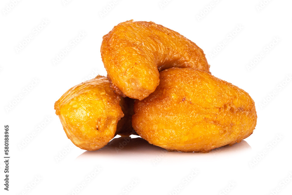 cashew nuts isolated on white background