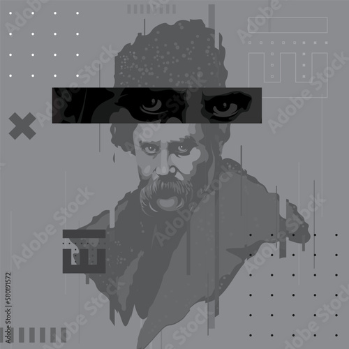Taras Shevchenko, the most famous Ukrainian poet