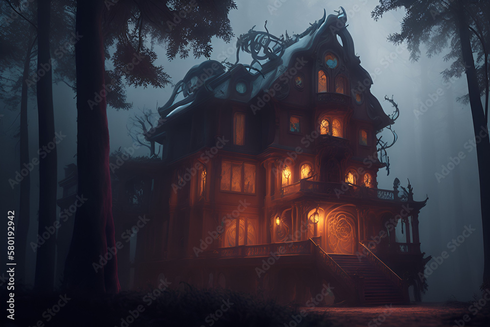 haunted house on the hill