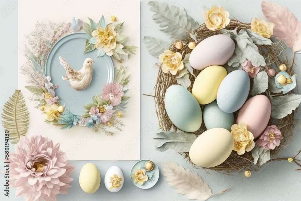 Easter feast design Pastel Perfection 