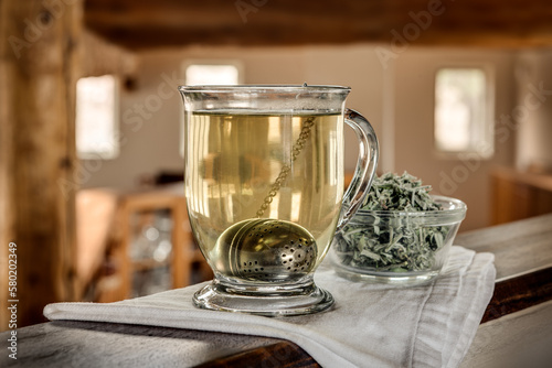 Estafiate herb tea, Artemisia ludoviciana photo
