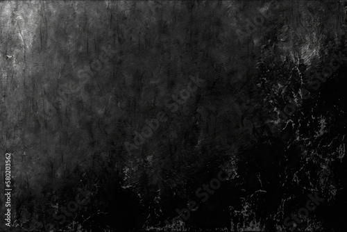 abstract dark gray to black background template. Generative AI