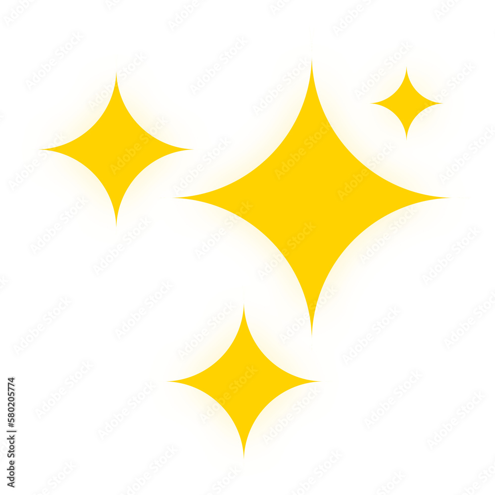 sparkle icon yellow light element, Sparkling stars ornament yellow light design transparant background sparkle icon yellow light element, Sparkling stars ornament yellow light design transparant background