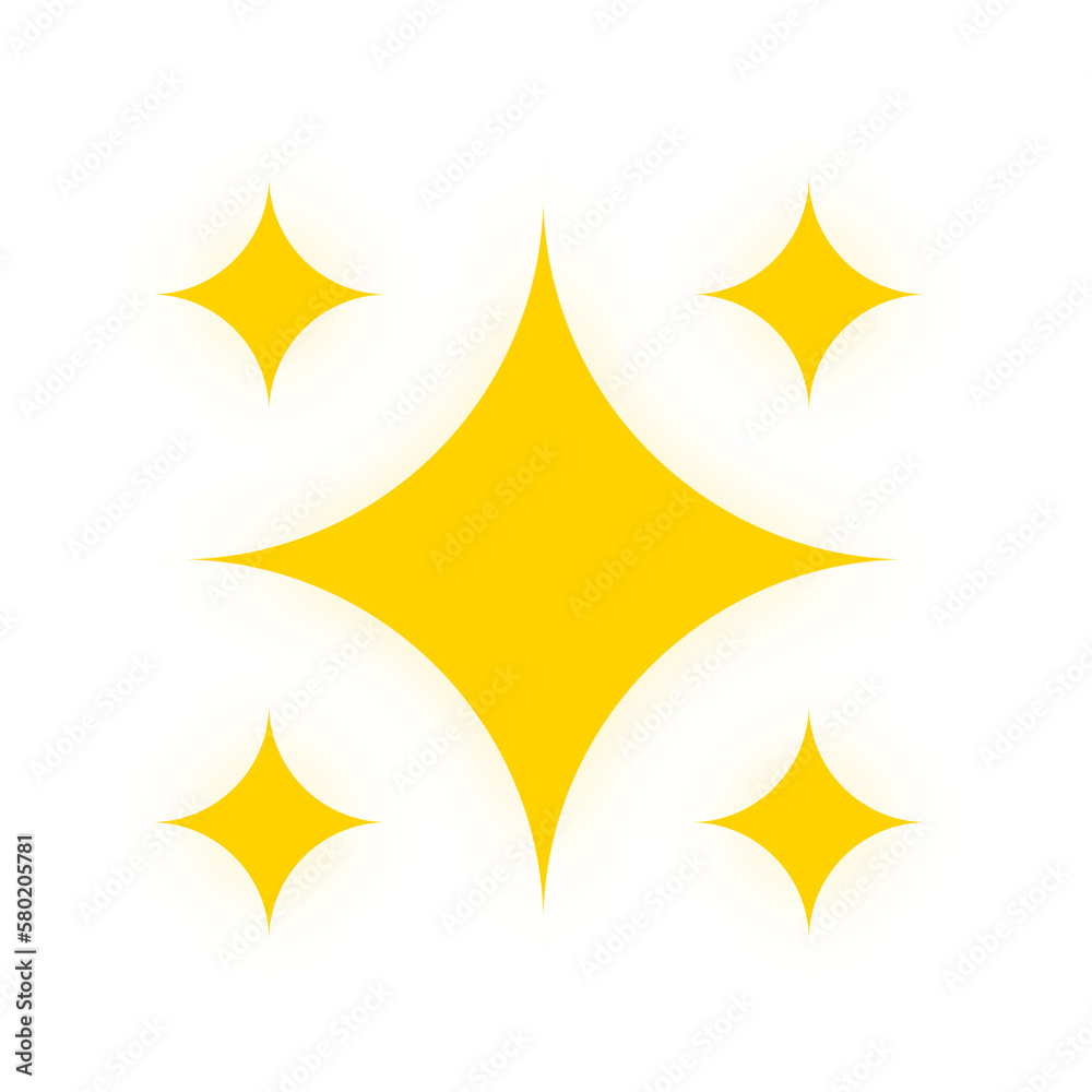 sparkle icon yellow light element, Sparkling stars ornament yellow light design transparant background sparkle icon yellow light element, Sparkling stars ornament yellow light design transparant background