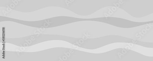 Waved pattern. Abstract texture with lines. Background with stripes and waves. Print for banners, posters, flyers and textiles. Black and white illustration for design
