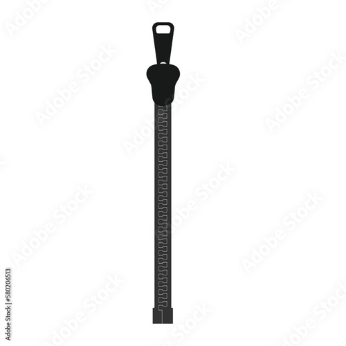 zipper vector icon