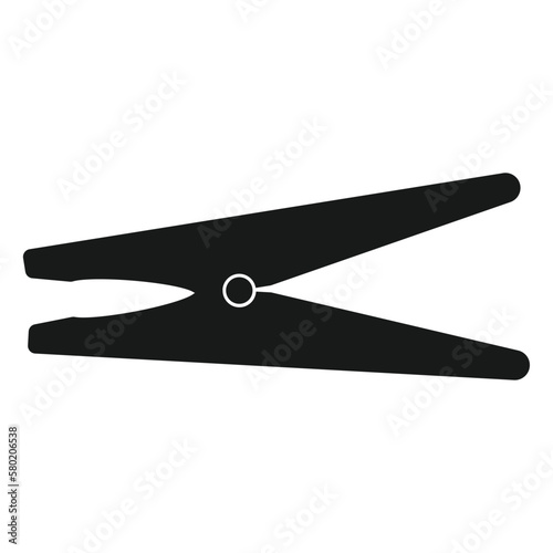 clothespin icon vector