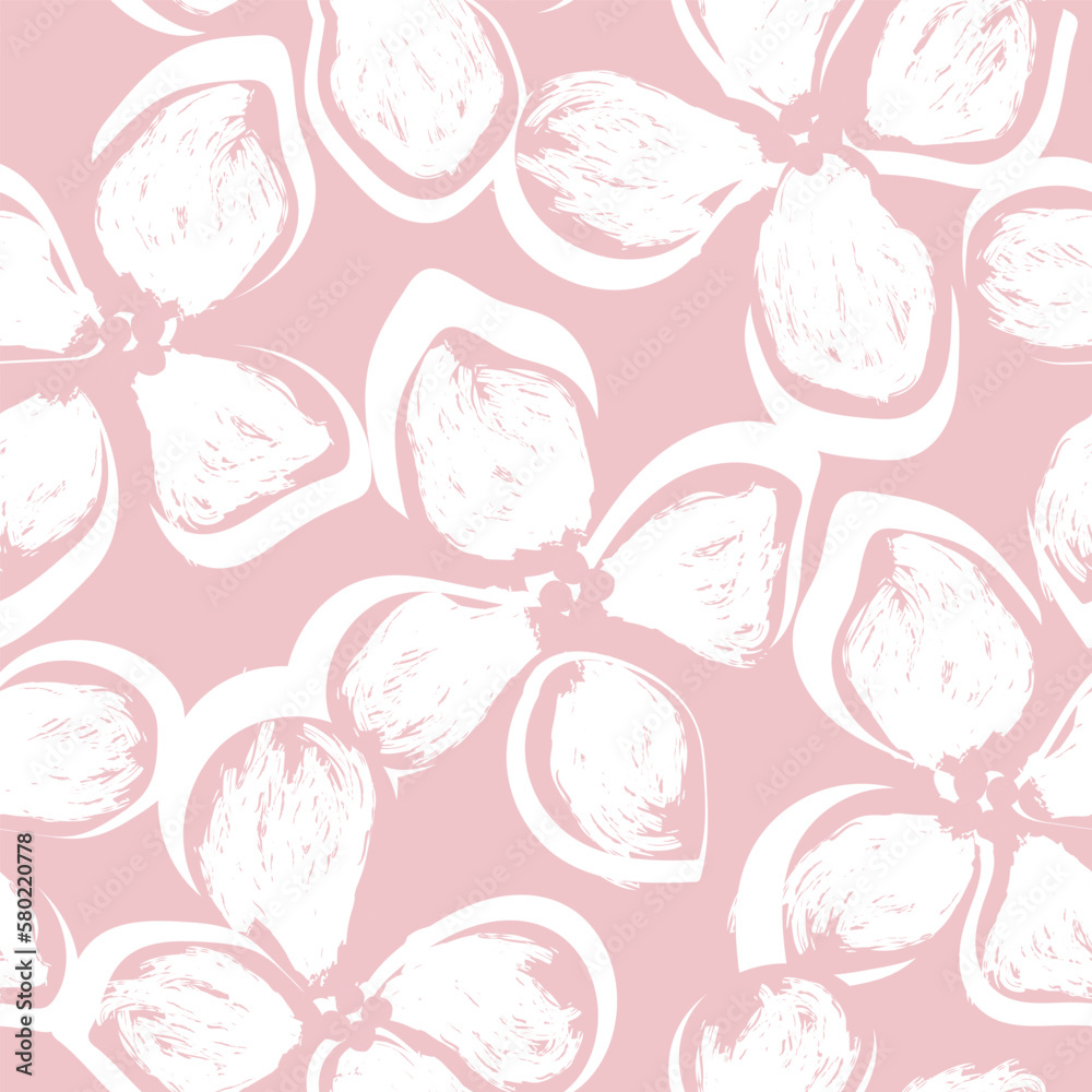 Abstract Floral Seamless Pattern Design Abstract Floral Seamless Pattern Design