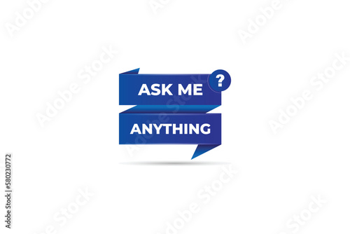 Vector ask me anything illustration