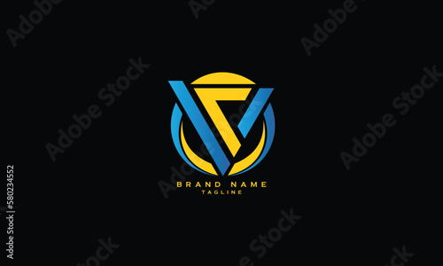 VOD, DOV, VD, DV, Abstract initial monogram letter alphabet logo design