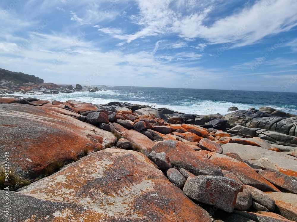 Bay of fires in Tasmania, Australia Bay of fires in Tasmania, Australia
