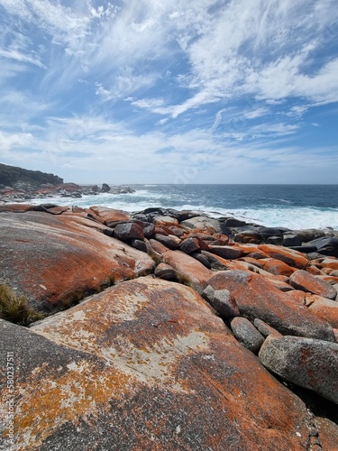 Bay of fires in Tasmania, Australia © Natalie