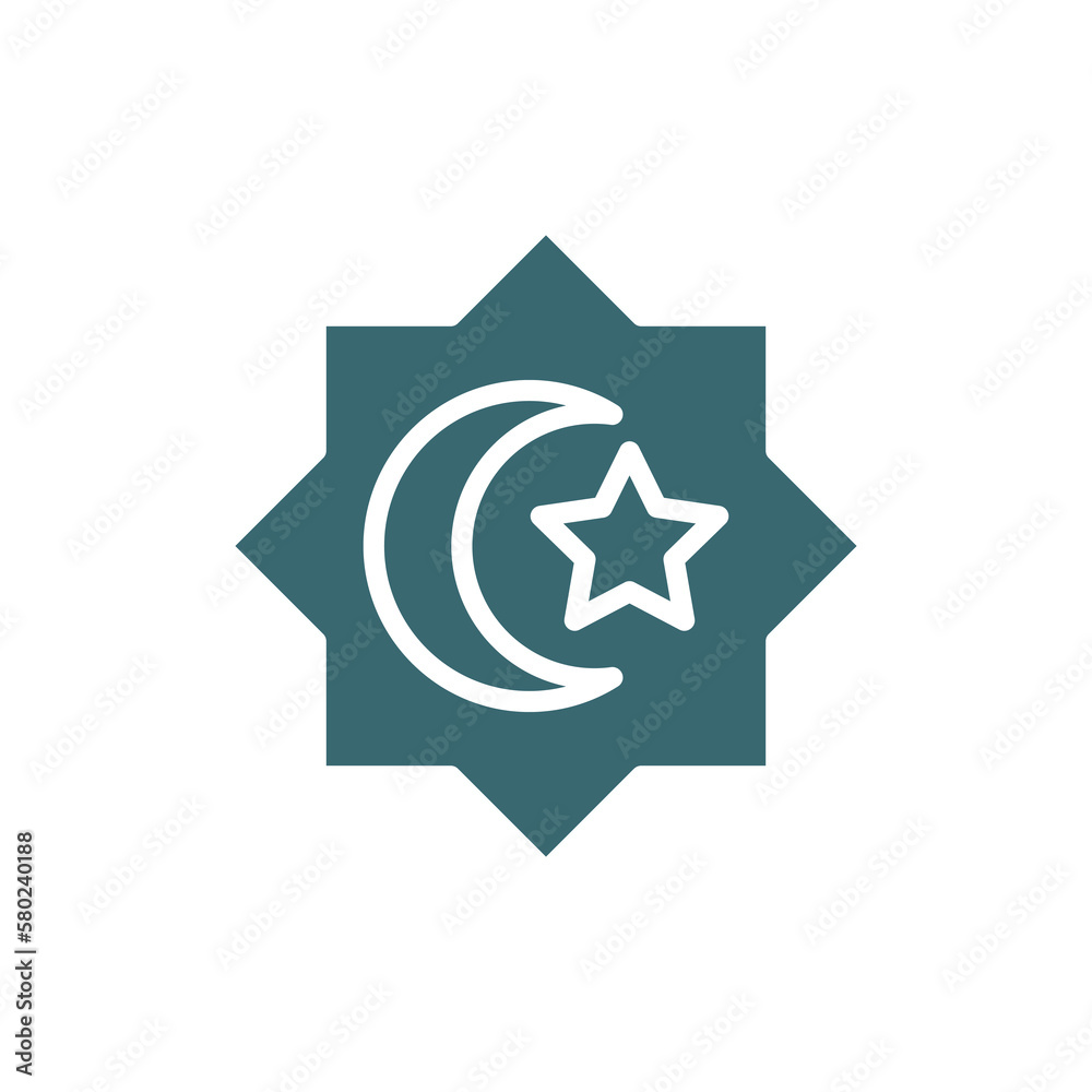 muslim icon. Filled muslim icon from islamic and ramadan collection. Glyph vector isolated on white background. Editable muslimsymbol can be used web and mobile muslim icon. Filled muslim icon from islamic and ramadan collection. Glyph vector isolated on white background. Editable muslimsymbol can be used web and mobile