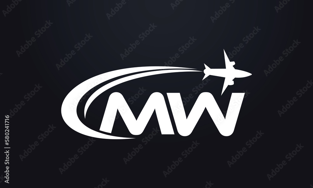 Tour and travel logo design, Airline agency symbol and aviation company monogram logo vector with letters Tour and travel logo design, Airline agency symbol and aviation company monogram logo vector with letters