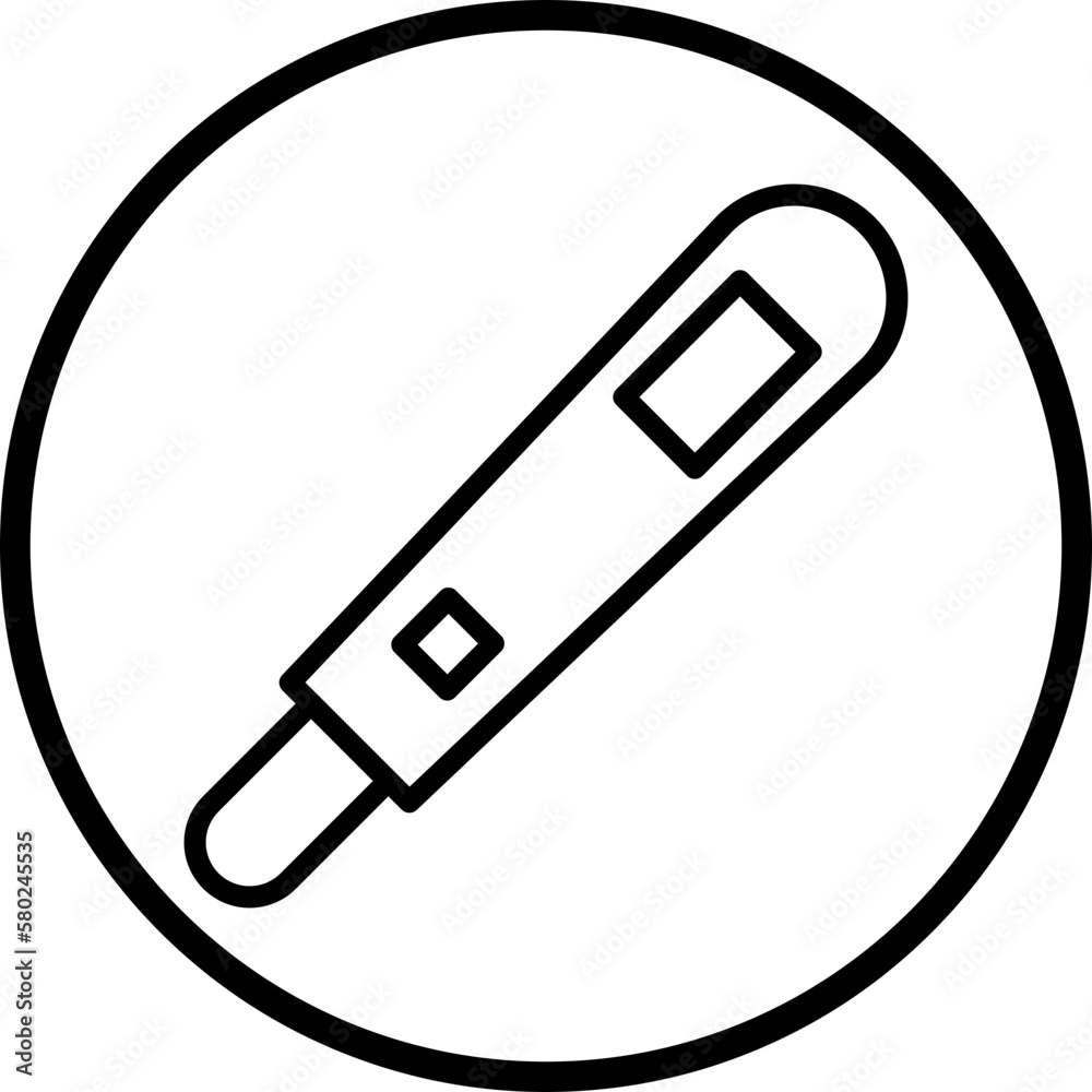 Vector Design Thermometer Icon Style Vector Design Thermometer Icon Style