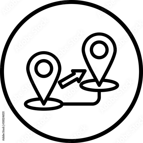 Vector Design Migration Icon Style