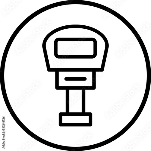 Vector Design Parking Meter Icon Style