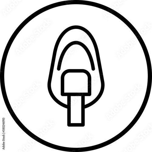 Vector Design Oxygen Mask Icon Style