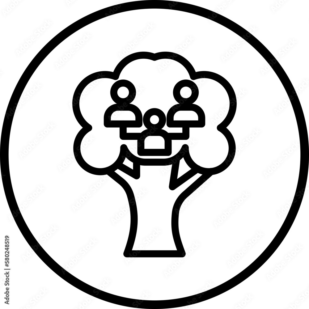 Vector Design Ancestry Icon Style Vector Design Ancestry Icon Style