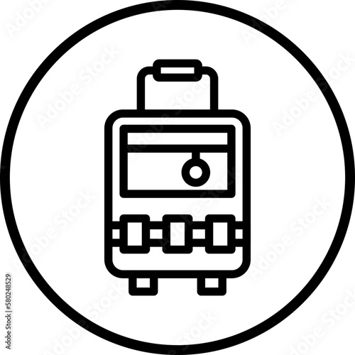 Vector Design Luggage Icon Style