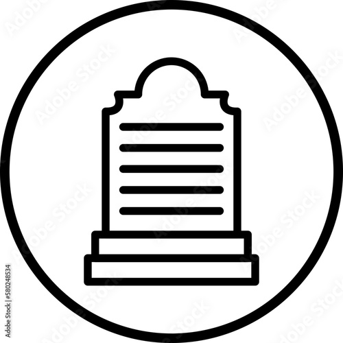 Vector Design Grave Icon Style
