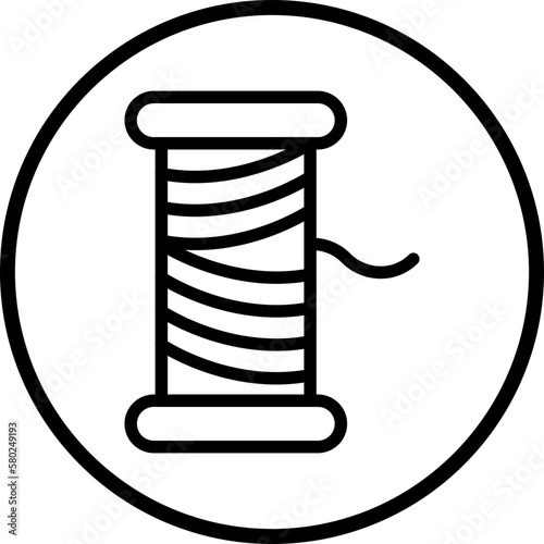 Vector Design Spool Icon Style