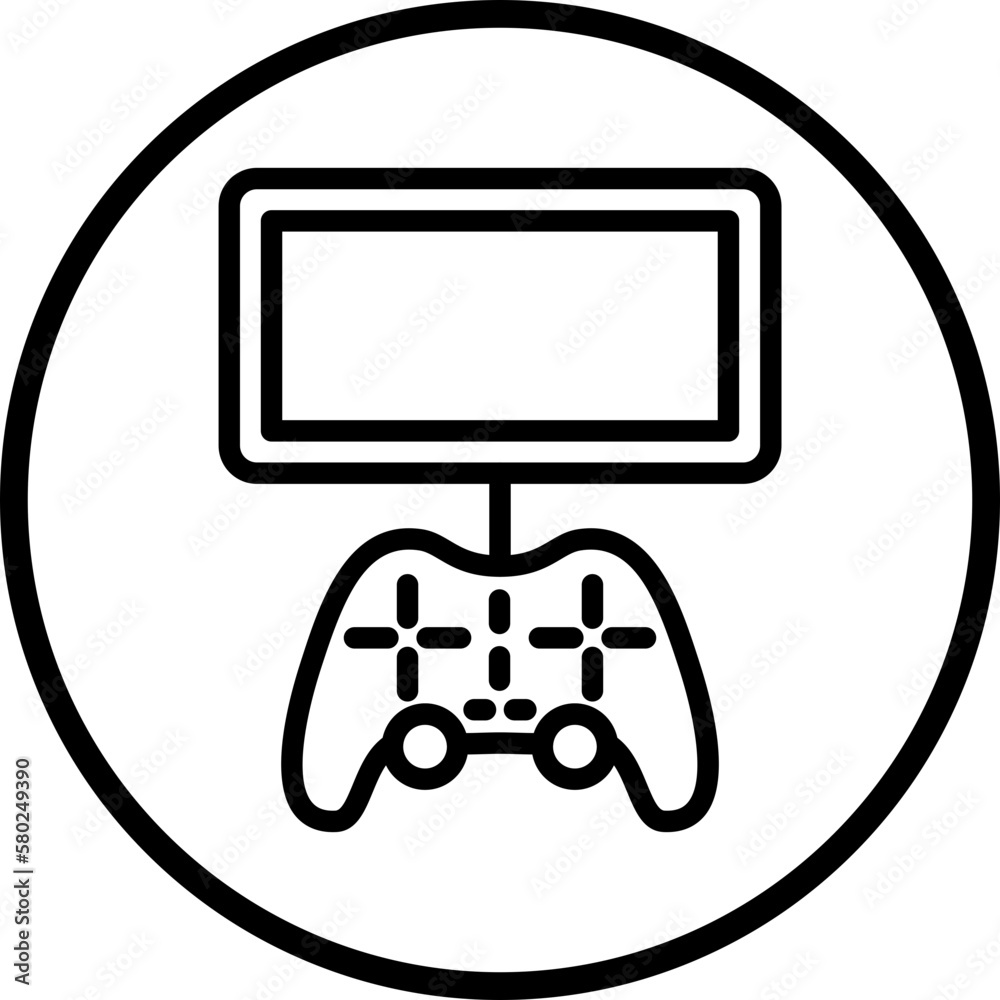 Vector Design Mobile Game Console Icon Style Vector Design Mobile Game Console Icon Style
