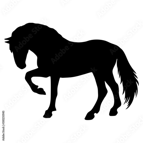silhouette of a horse vector