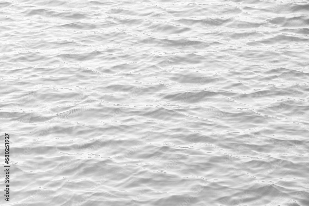 Obraz premium Water wave background, white, black