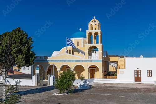 Saint Georgios Oia Greek Holy Orthodox Church.
Oia, Santorini, Greece.
