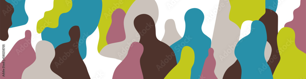 modern people abstract vector illustration , background design element modern people abstract vector illustration , background design element