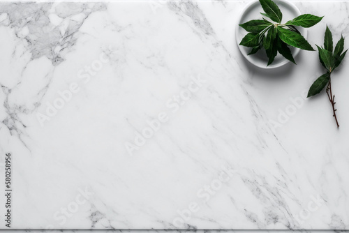 Elegant White Marble Texture and Background for Your Design Projects. perfect for food background. generative ai